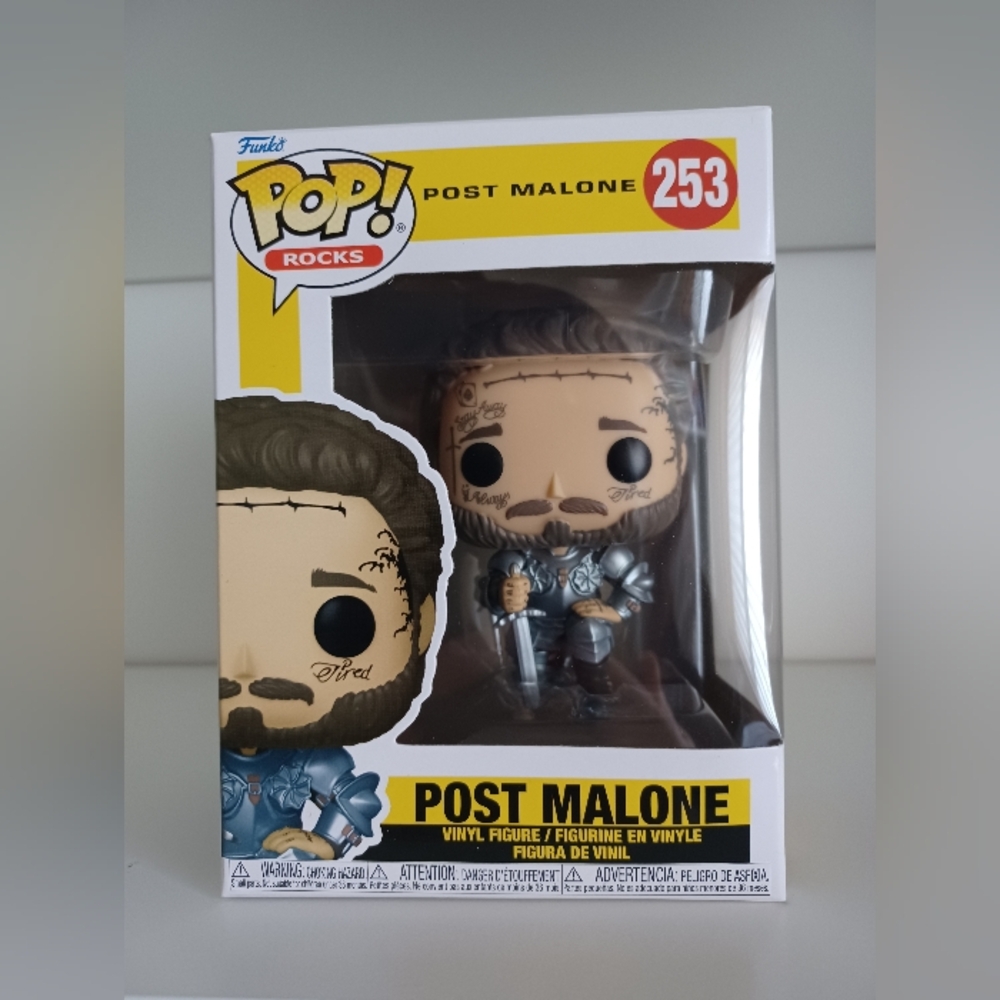 Post Malone‎ From Pop Rocks 253 Music Collectible Vinyl Figure Funko Pop